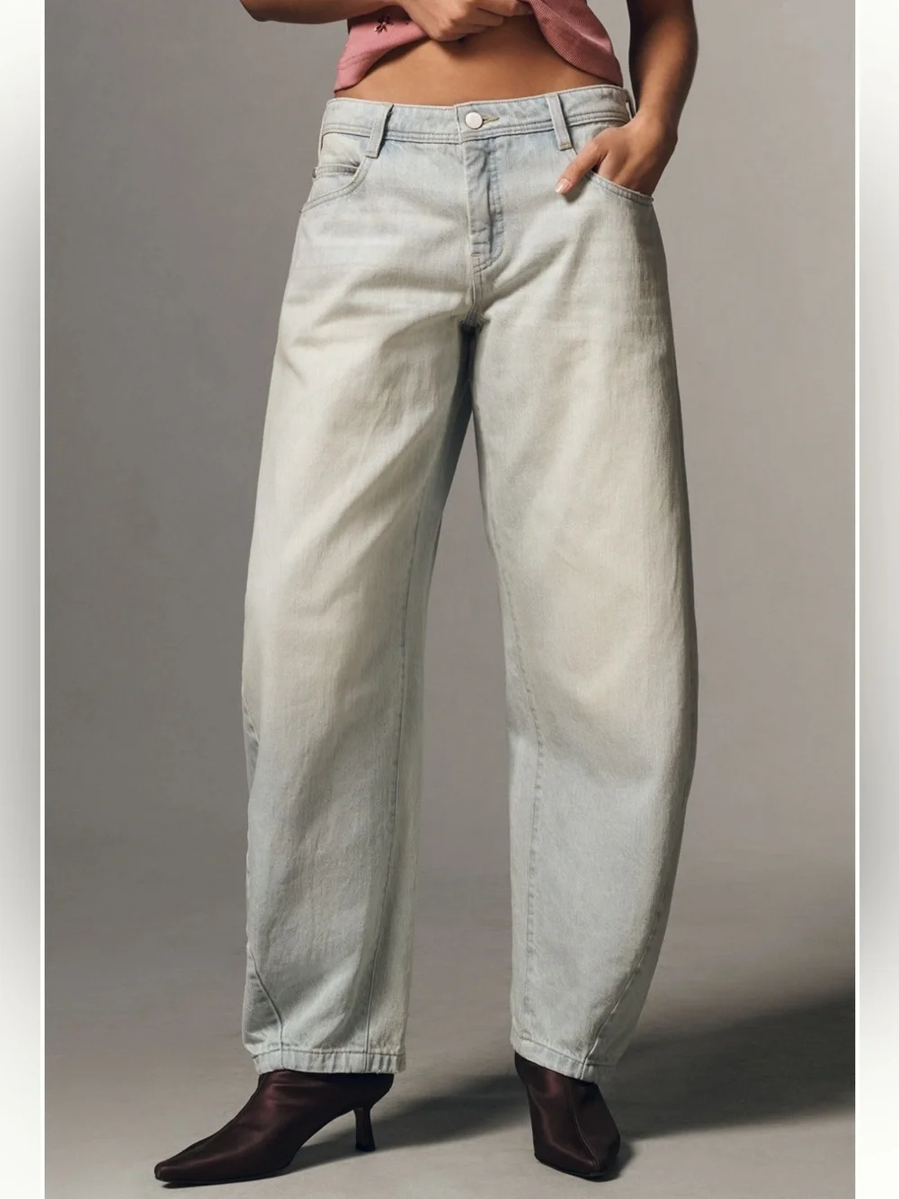 Anthropologie Pilcro High-Rise Balloon Jeans